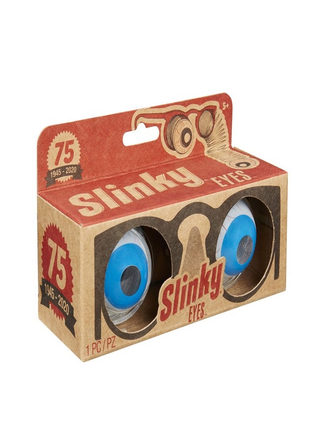 Slinky Original Slinky Brand Slinky Eyes in 75th Anniversary Retro Package - Image 1